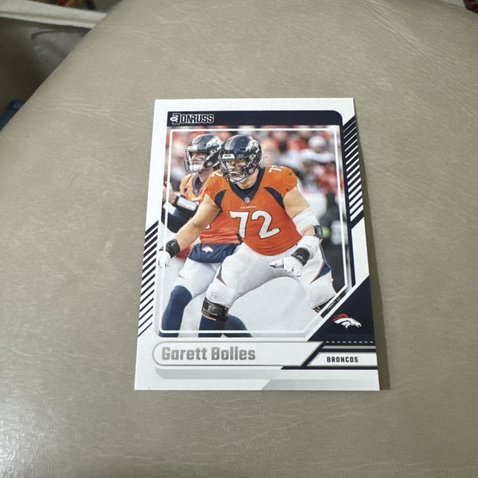 Garrett Bolles 2024 Donruss #204 Denver Broncos
