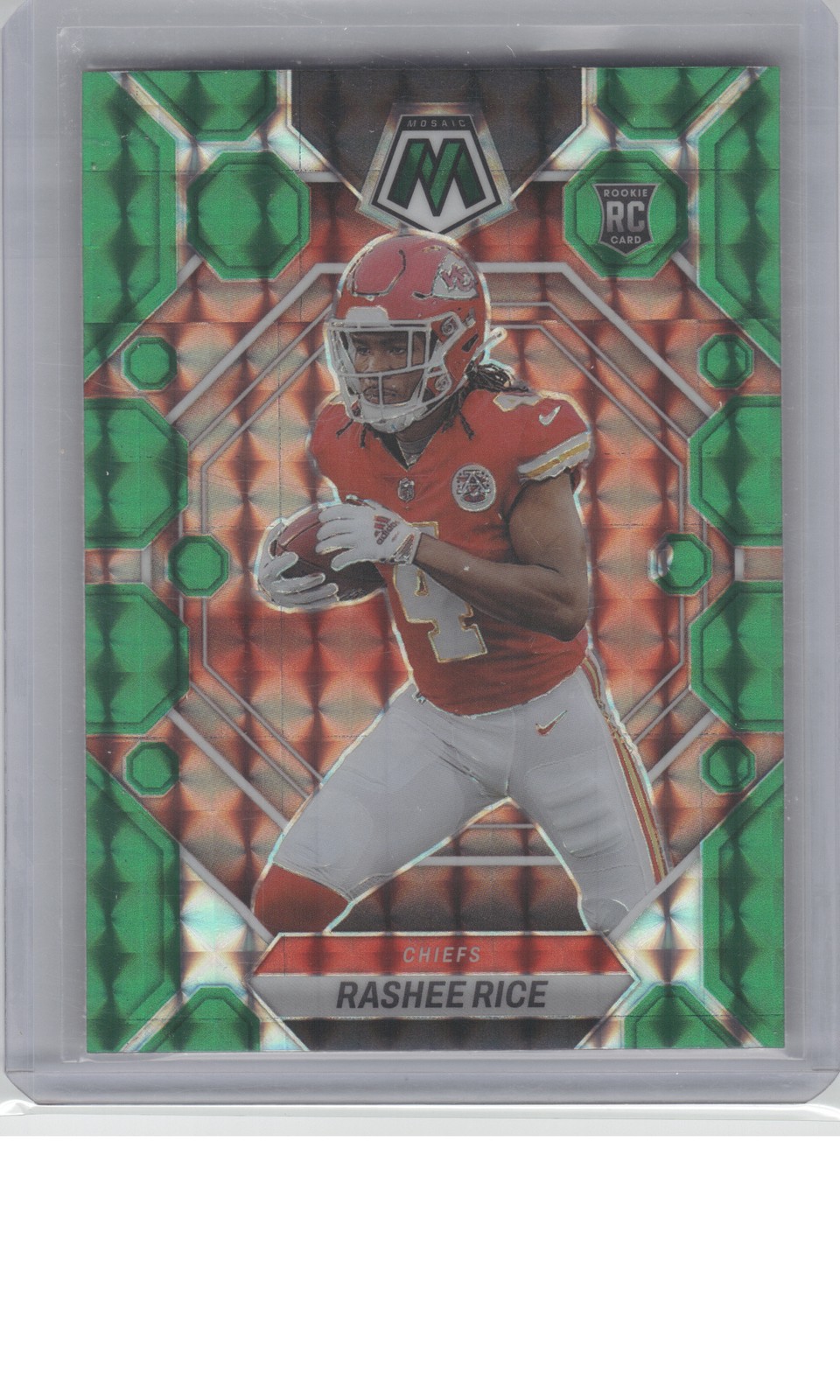 2023 Panini Mosaic #357 Rashee Rice Choice Red & Green B20R2C113