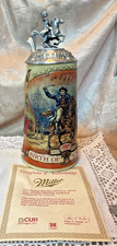 Miller 1991 - Birth of a Nation Stein - 1er en serie Paul Revere tapa de peltre nuevo en caja