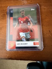 Amir Ibragimov Topps Manchester United Team Set 2025 2026 25/26 Rookie