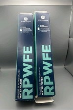 2X GE RPWFE Genuine Refrigerator Water Filter WITH CHIP New Sealed