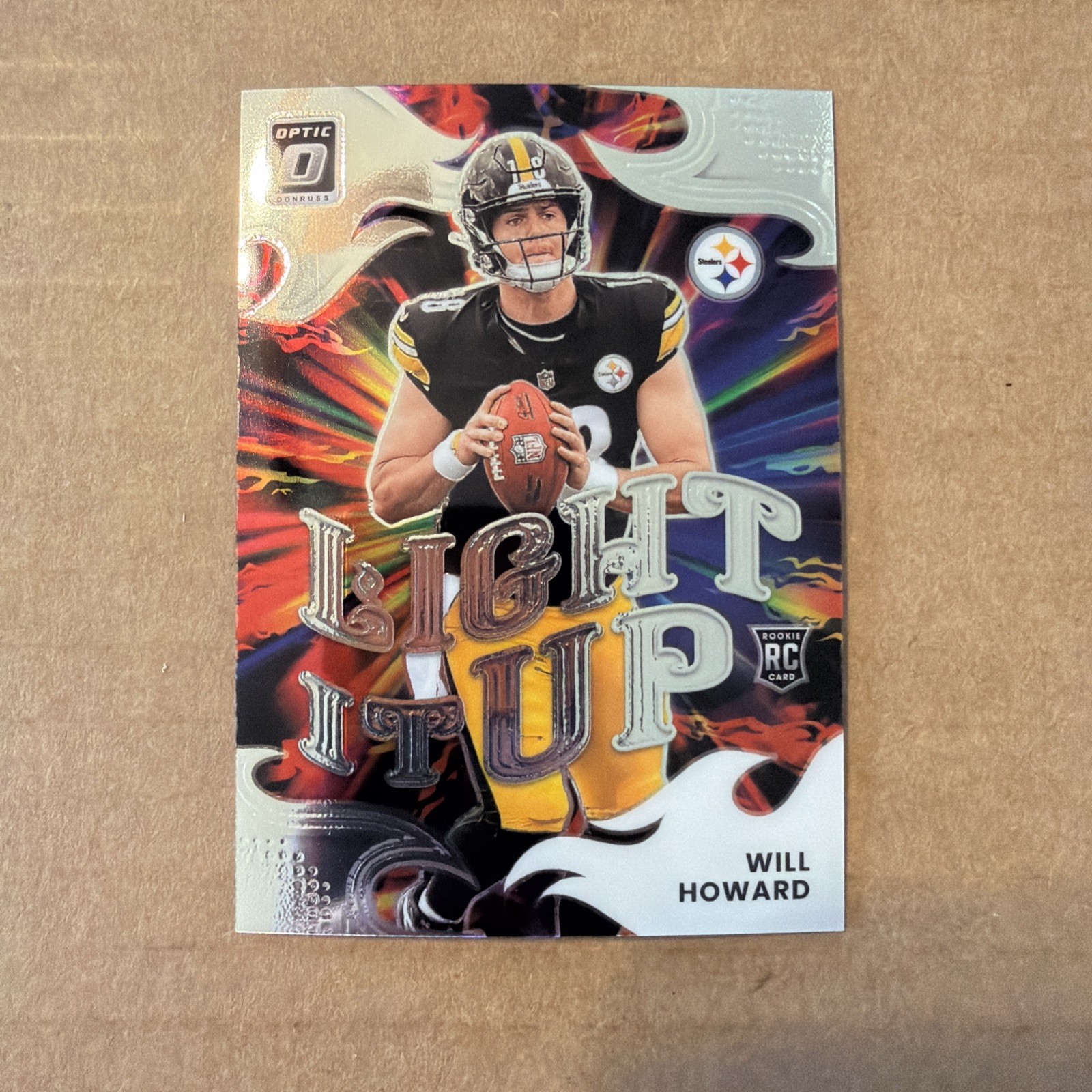 2025 Panini Donruss Optic - Light It Up Will Howard #7 (RC)