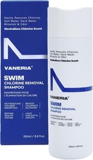 VANERIA 2-in-1 Swim Shampoo & Hard Water Shampoo, Chlorine Removal for Swimmers