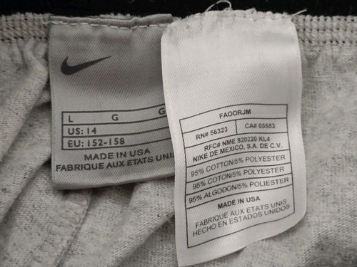 LC2 Nike Girls Wide Leg Pul On Pants Size L/14 - Picture 4 of 5