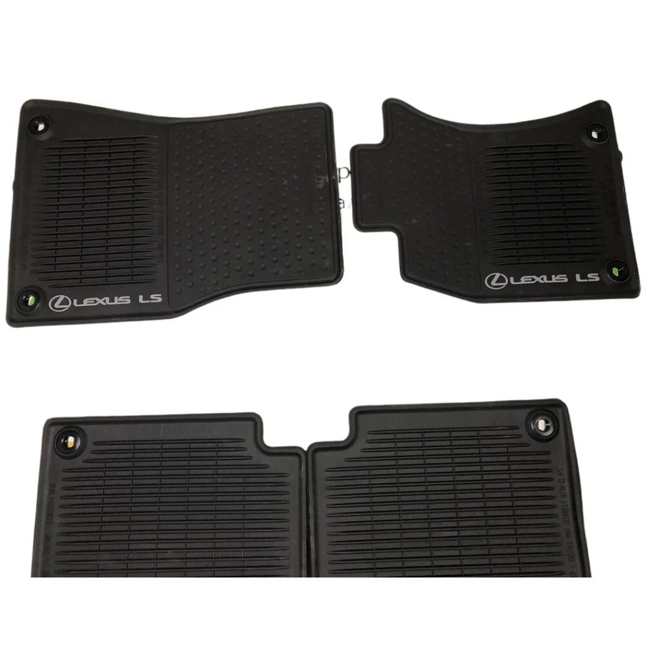 2013-2017 Lexus LS460/LS460L/LS600hL (AWD) All-Weather Floor Mats PT908-50133-20 Foto 2 de 4