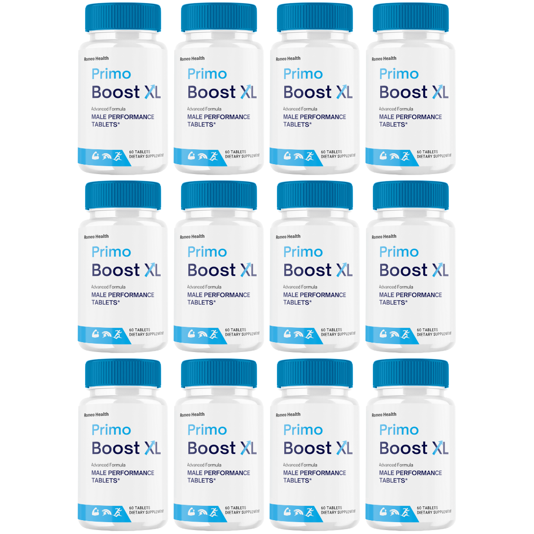 Primo Boost XL Performance Tablets, PrimoBoostXL Male Support (12 Bottle)