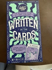 Professor Puzzle Written in the Cards the Hilarious Game of Funny Fortunes New