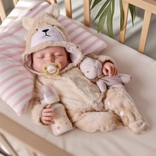BABESIDE Lifelike Reborn Baby Dolls Boy, 17 Inch Newborn Real Life Baby Dolls...