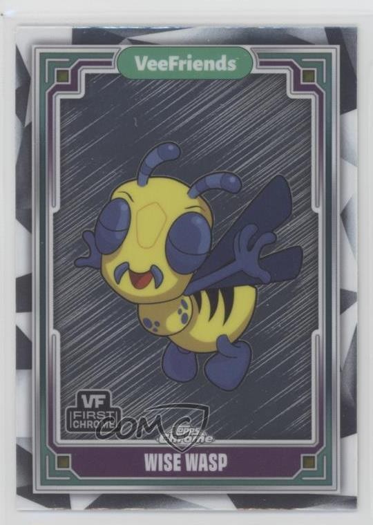 2025 Topps Chrome VeeFriends Wise Wasp #72 1oa8