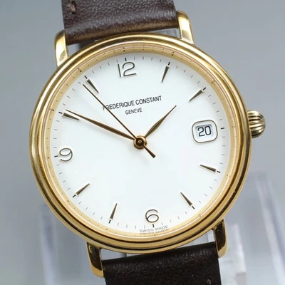 Montre Homme Frédérique Constant FC300/310x35/36 [Near Mint] Gold Date 35mm... - Photo 1/4