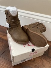 Blowfish Malibu Kids Sabine-T Brown Prospet Boots Size 8 Booties Free Shipping