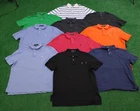 Lot of 10 Polo Ralph Lauren Short Sleeve Mesh Shirt Polos Men’s Size Large