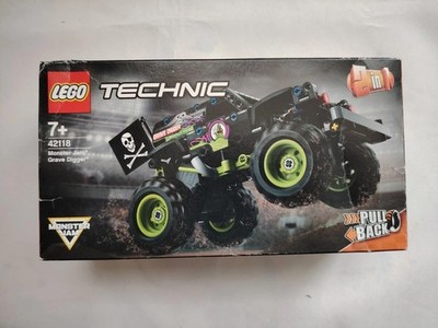  LEGO SET 42118 MONSTER JAM GRAVE DIGGER TECHNIC PULL AND BACK JEEP GELÄNDEWAGEN