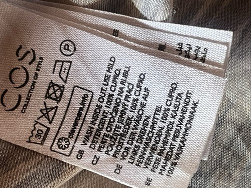 Wunderschönes Langes Cupro COS Kleid 40-42 M Lässig Maxikleid - Bild 8 von 11
