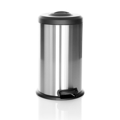 Mülleimer Treteimer 40L Abfalleimer mit Pressvorrichtung Softclose hjh OFFICE