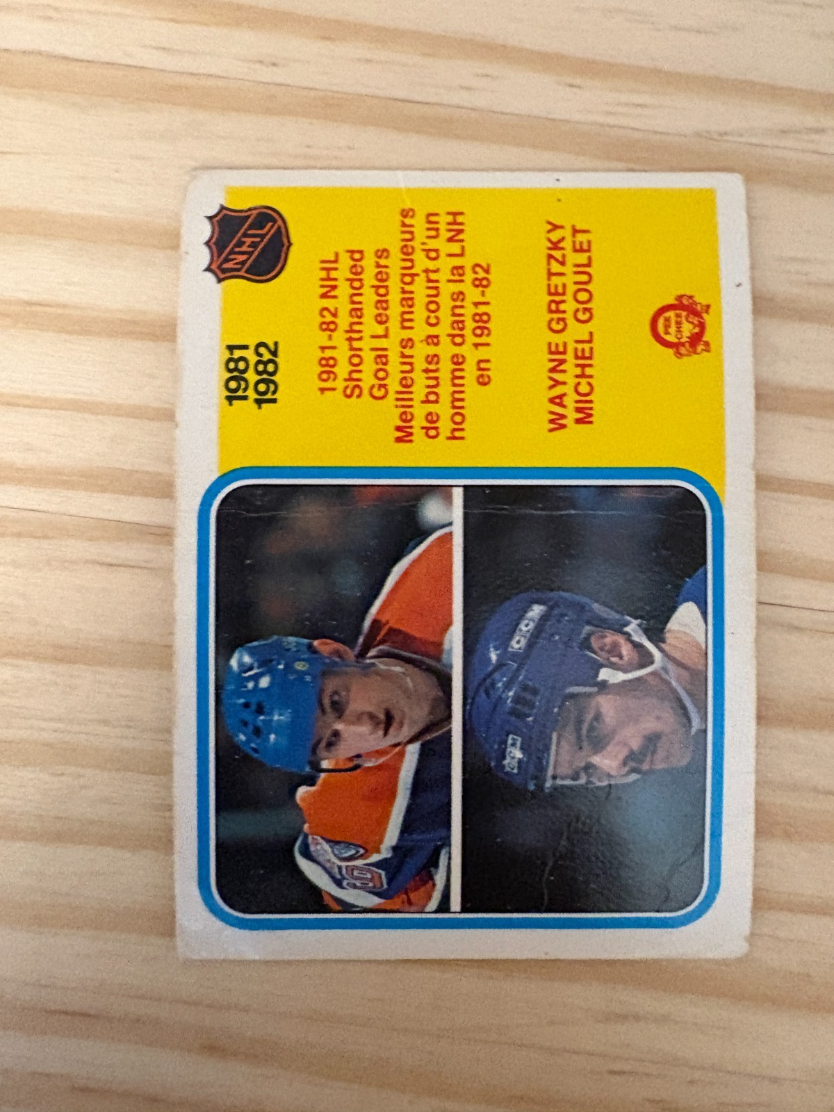 1982-83 O-Pee-Chee #237 Wayne Gretzky / Michel Goulet LL RARE & VINTAGE (invG5)