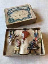 Heinrichsen Nürnberg - Zinnfiguren - 20 Stück Zivilisten - Orig Schachtel Nr 1/8