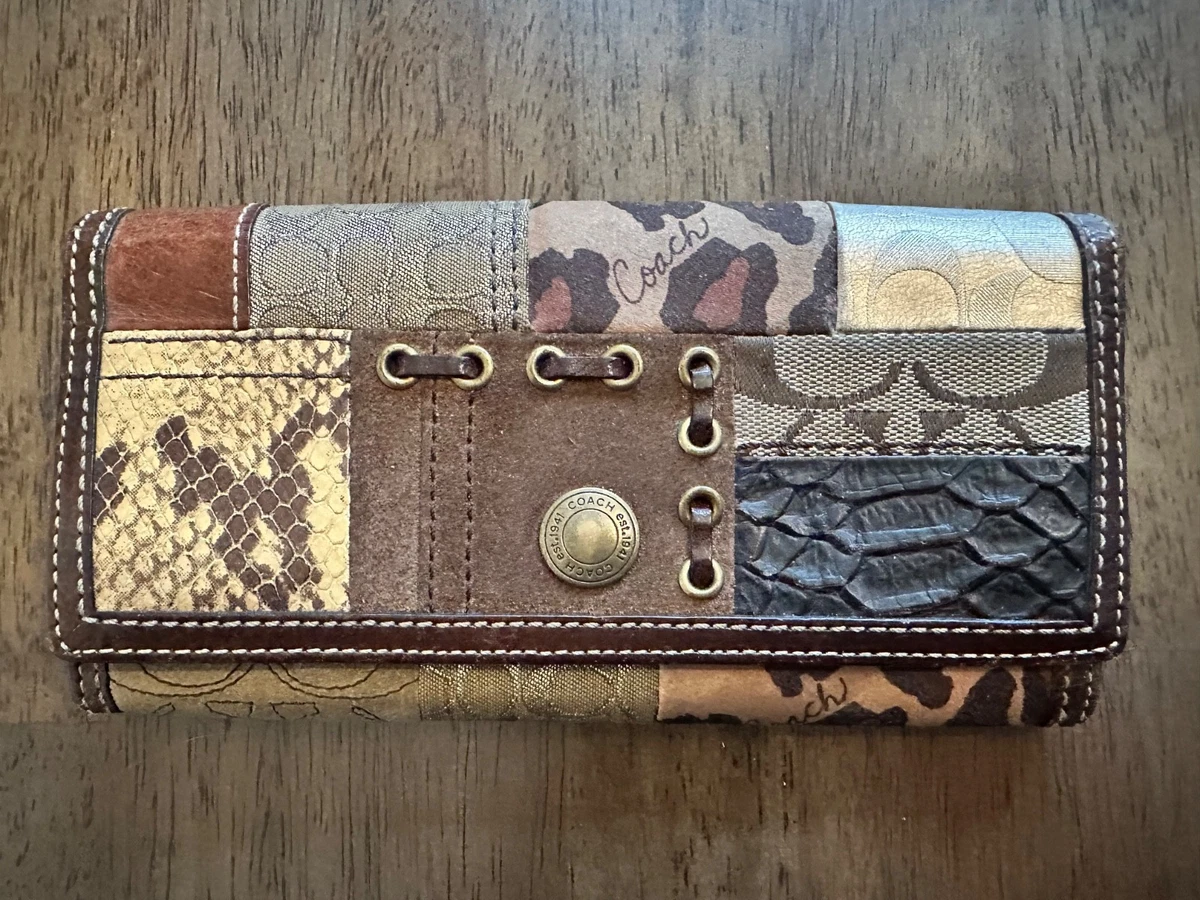 25+ coach patchwork wallet for sale | Updated Oct 2026