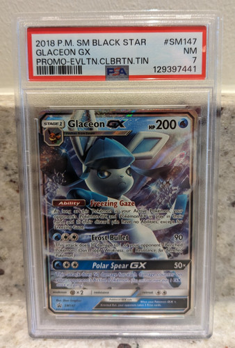 Glaceon-GX graded PSA 7 for sale on eBay