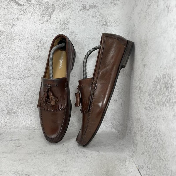 Men Russell & Bromley Heels Brown Leather 42.5