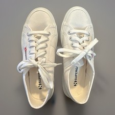 Superga Cotu Classic Sneaker 36 Women 6 White Canvas New No Box