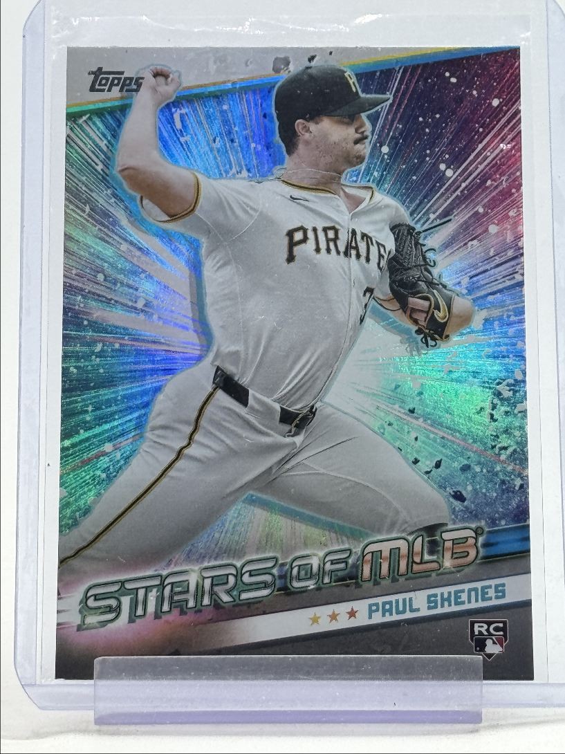 PAUL SKENES 2024 TOPPS UPDATE SERIES STARS OF MLB ROOKIE SP RC Q2956