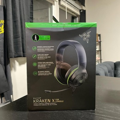 Razer - Kraken V4 X Wired Over-the-Ear Gaming Headset USB-C ONLY