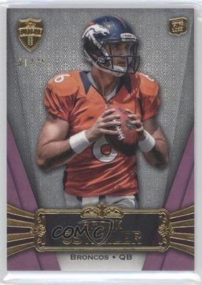 2012 Topps Supreme Violet 31/75 Brock Osweiler #19 Rookie RC 7i2