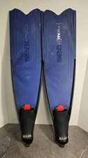 SEAC Motus Interchangeable Diving Fins Closed Shoe 43/44 0710025203486A Blue