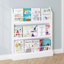 Kids Bookshelf, 3 Tiers Book Shelf and Storage for Kids Rooms, Kids Bookcase ...