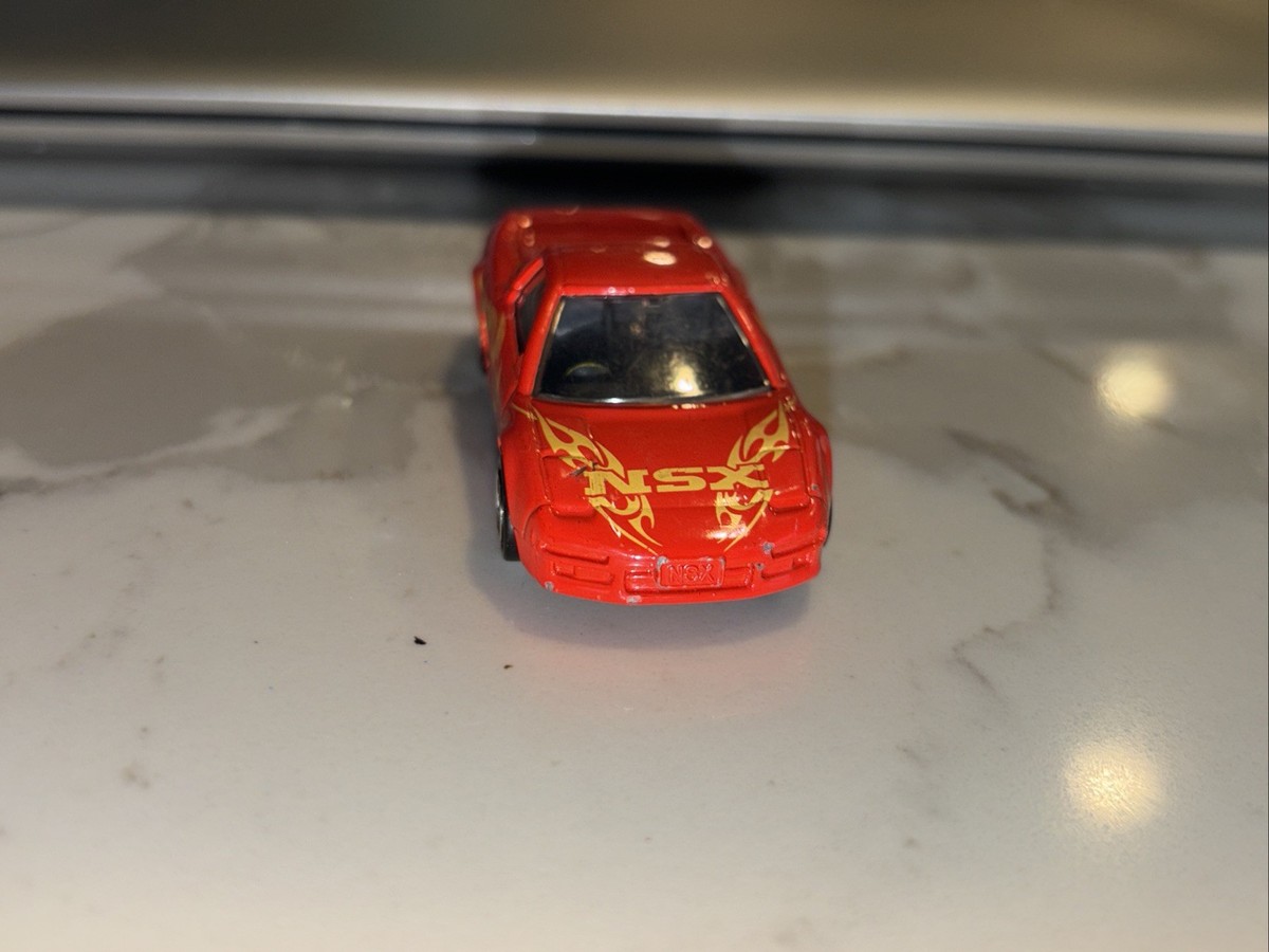 Tomica TOMY No. 78 1991 Honda NSX Red & Yellow 1:59 Scale Diecast