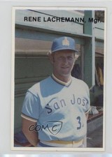 1978 San Jose Missions Team Issue Rene Lachemann #2 0q3
