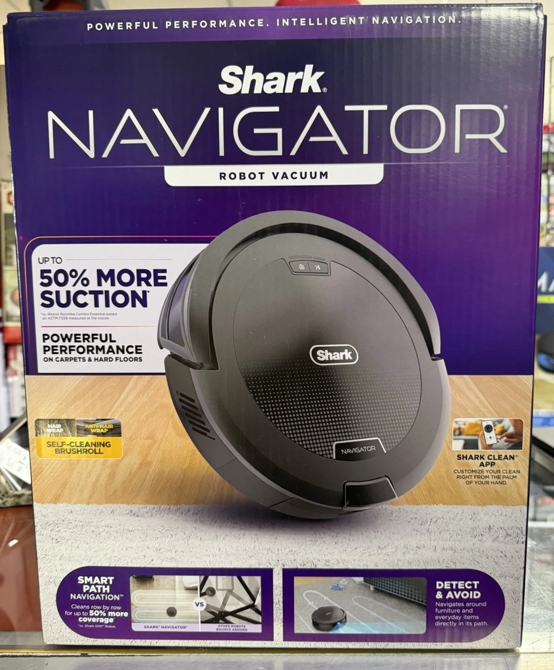 Shark Navigator (RV2100) - Robot Vacuum w/ SmartPath Navigation...NEW!!
Opens in a new window or tab