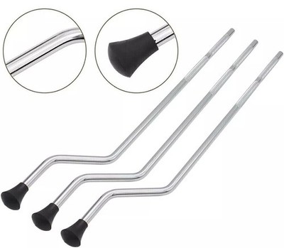 3Pcs Heavy Duty Floor Tom Drum Legs Non- Surface Plating Anti-Rust Percussion
