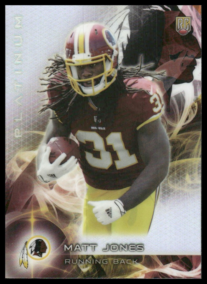 Matt Jones Rookie RC 2015 Topps Platinum #111 Washington Redskins
