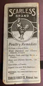 Winterset Iowa Scarless Remedy Company Advertising Notebook Drug Co Booklet