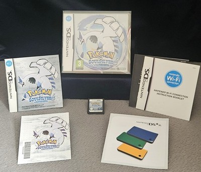 Pokemon Soul Silver Version Nintendo DS UK PAL Original Komplett Komplett In Box 
