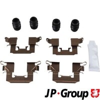 5X JP Group 1264004110 ZubehöRsatz, Scheibenbremsbelag FüR Mazda Opel
