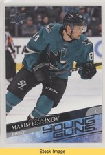 2020-21 Upper Deck Young Guns Maxim Letunov #487 READ 09e2