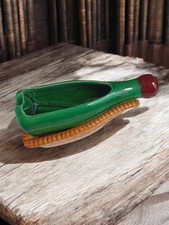 Cendrier publicitaire ancien La Reine Pédauque vintage rétro collection bistrot