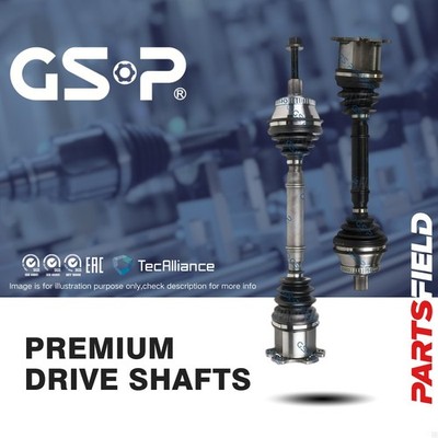 Pair Front GSP CV Joint Drive Shafts for Audi A4 2001-2008 FWD AWD 8ED B7