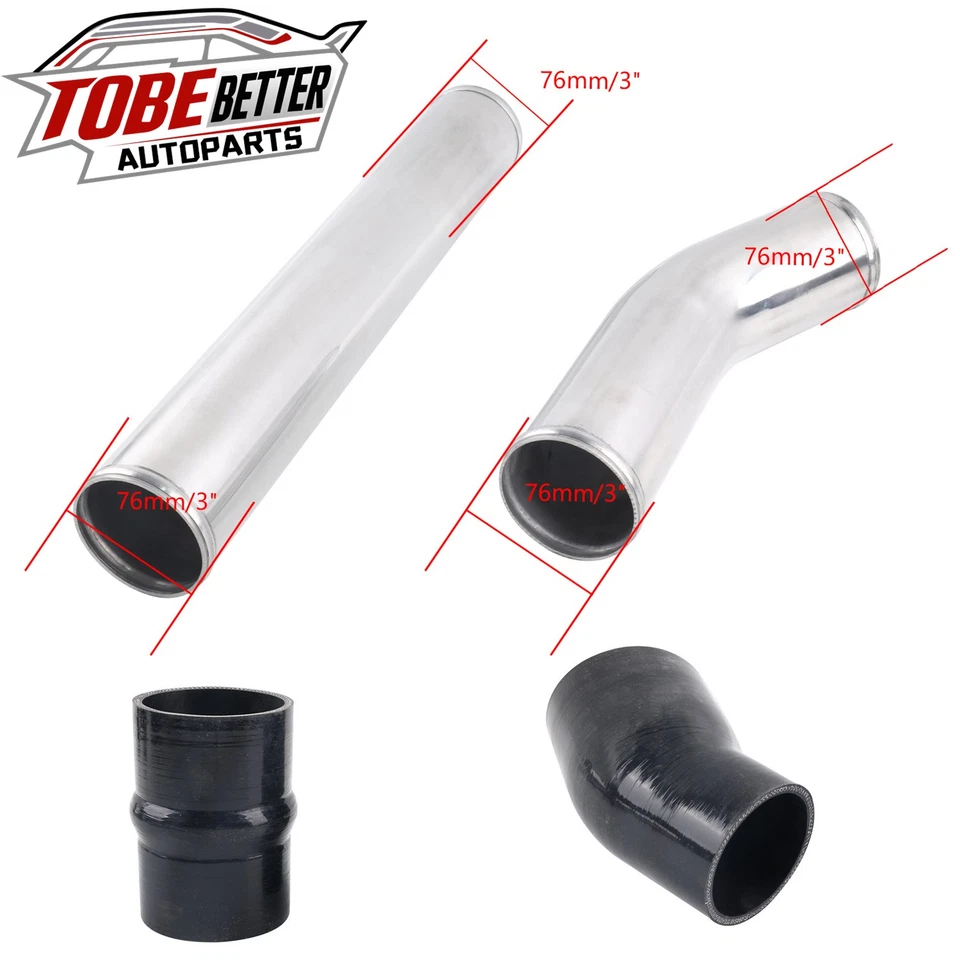 For Dodge Ram 2500 3500 5.9L Cummins Diesel 94-02 Intercooler Pipe & Boot Kit US - Image 2 of 4