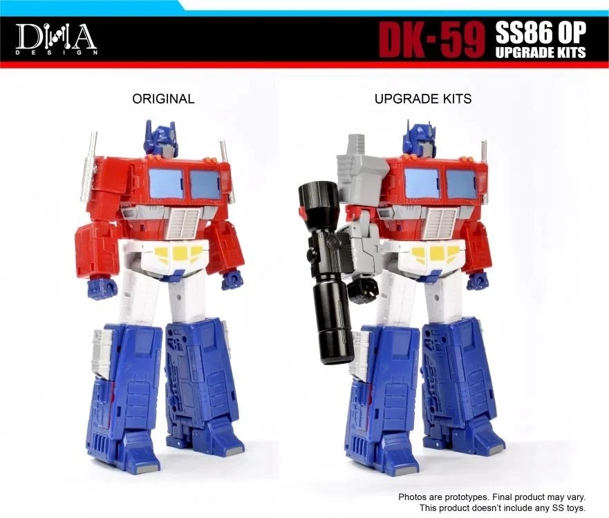 DK-59 Upgrade Kit for Transformers Studio Series 86-31 Optimus Prime | DNA Desig - Image 2 of 4