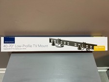 INSIGNIA Low Profile Fixed TV Wall Mount 40" - 70" TV 100 lbs NIB FREE SHIPPING