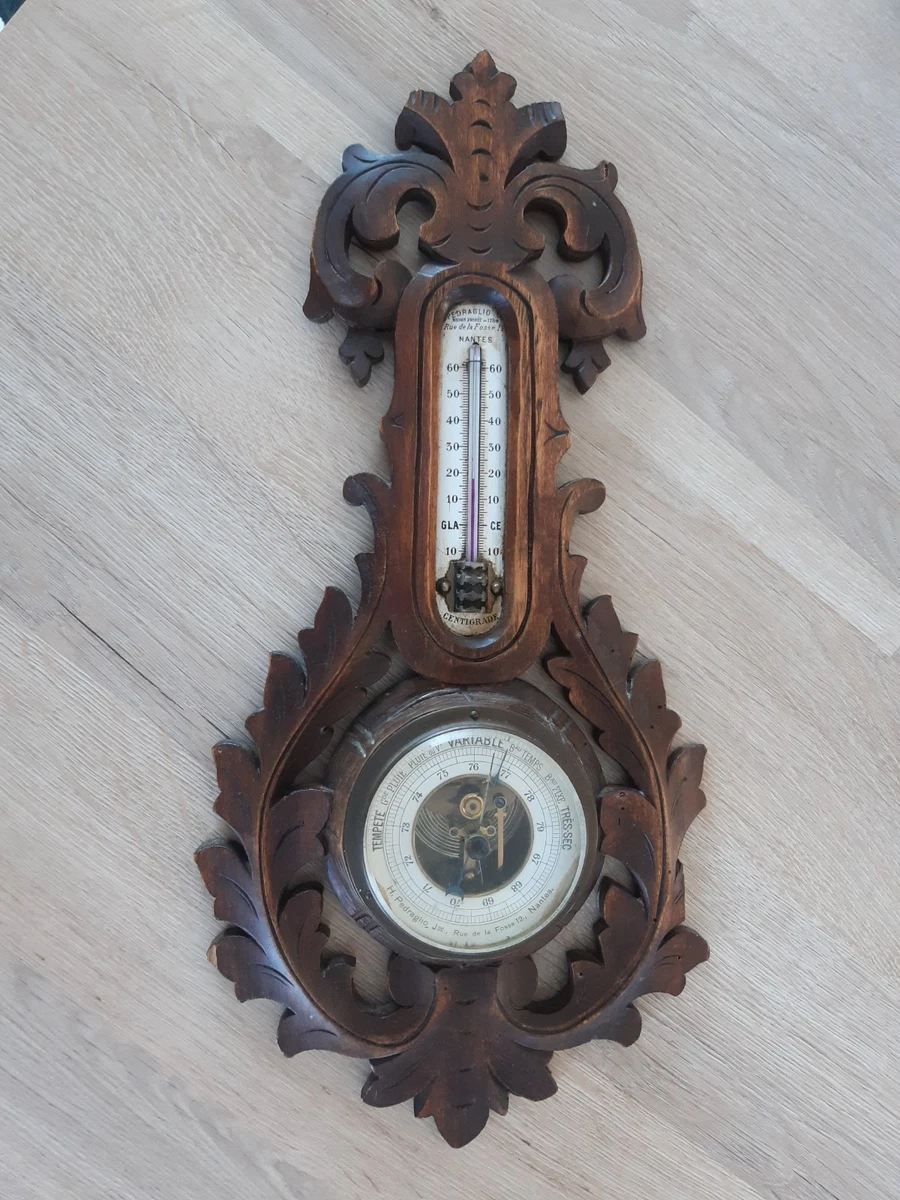 ANCIEN THERMOMÈTRE NOBLE à Forme de Colonne EUR 70,00 - FR