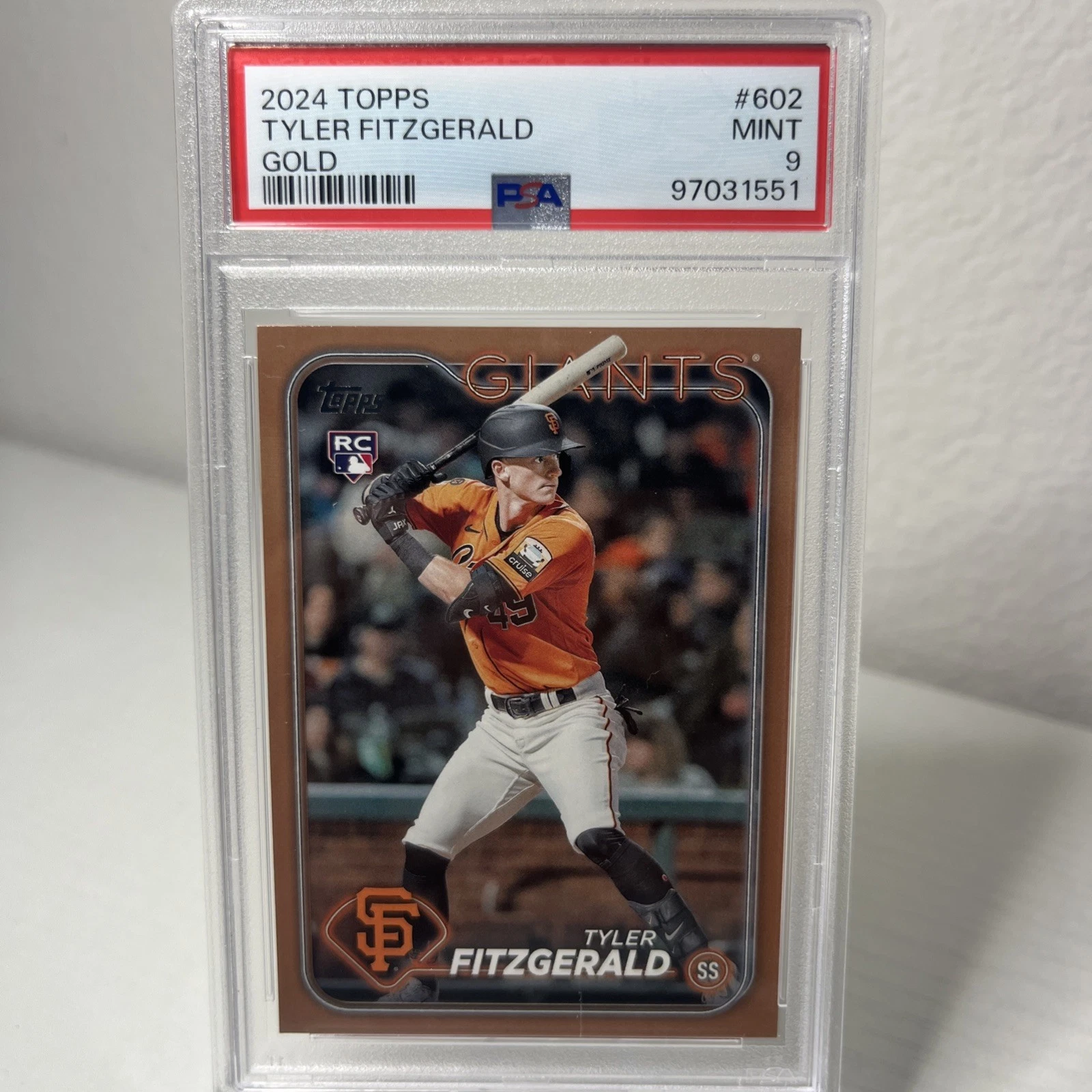 Tyler Fitzgerald trading card