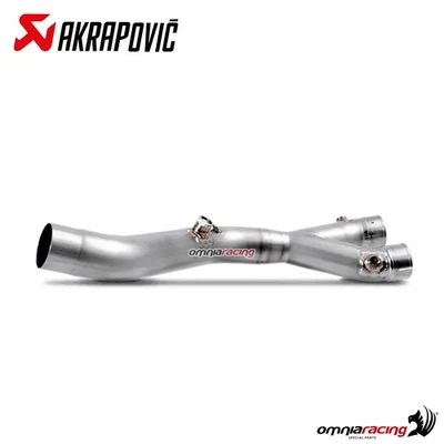Link pipe Akrapovic race titanium Yamaha R1 / R1M 2020-2023 - Bild 1 von 4