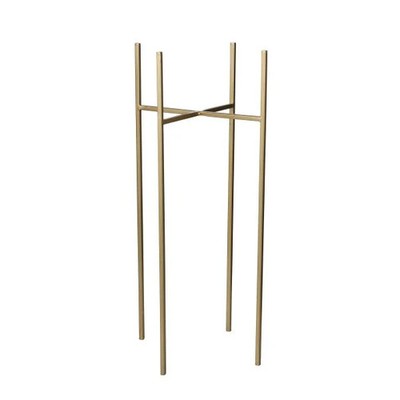 Mica Pflanzenständer Scott gold, 18,5 x 18,5 x 55 cm  Deko-Accessoires
