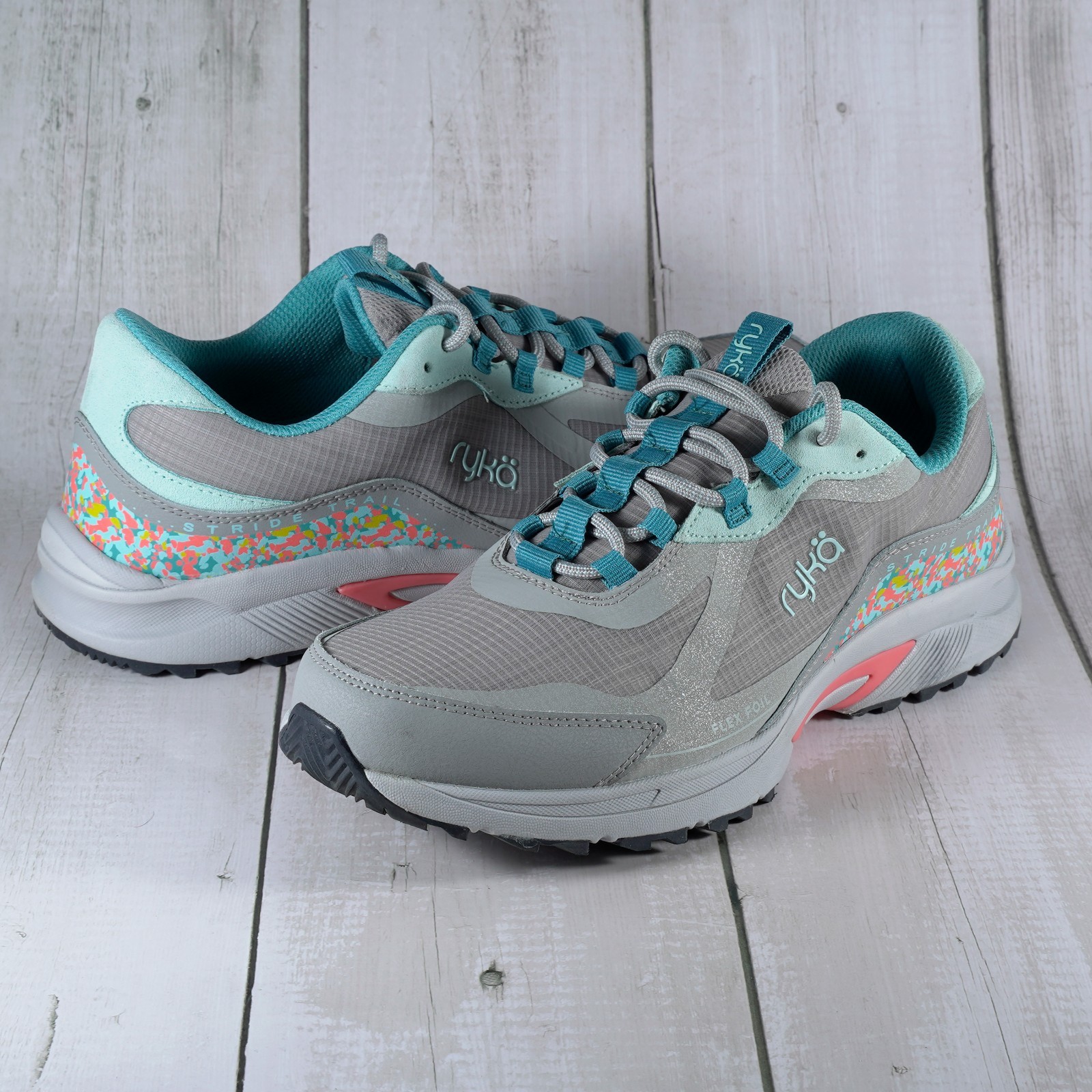 Ryka Women's Stride Trail Sneaker Paloma Grey 10 W