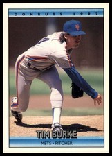 TIM BURKE #366 1992 Donruss New York Mets NM